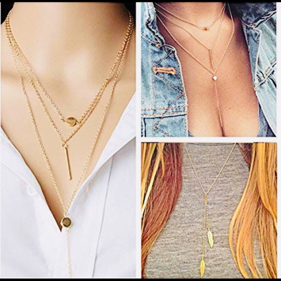 🎇RESTOCKED NEW STYLES GOLD OR SILVER NECKLACES - Picture 2 of 4